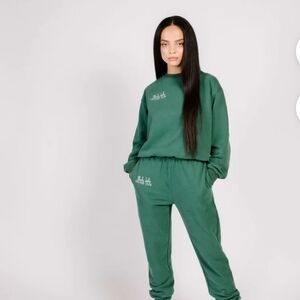 Shady Lady Butter Fleece Jogger Leisure Club set
